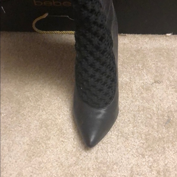 Bebe Harley Crochet Over-the-Knee boots - Picture 6 of 8